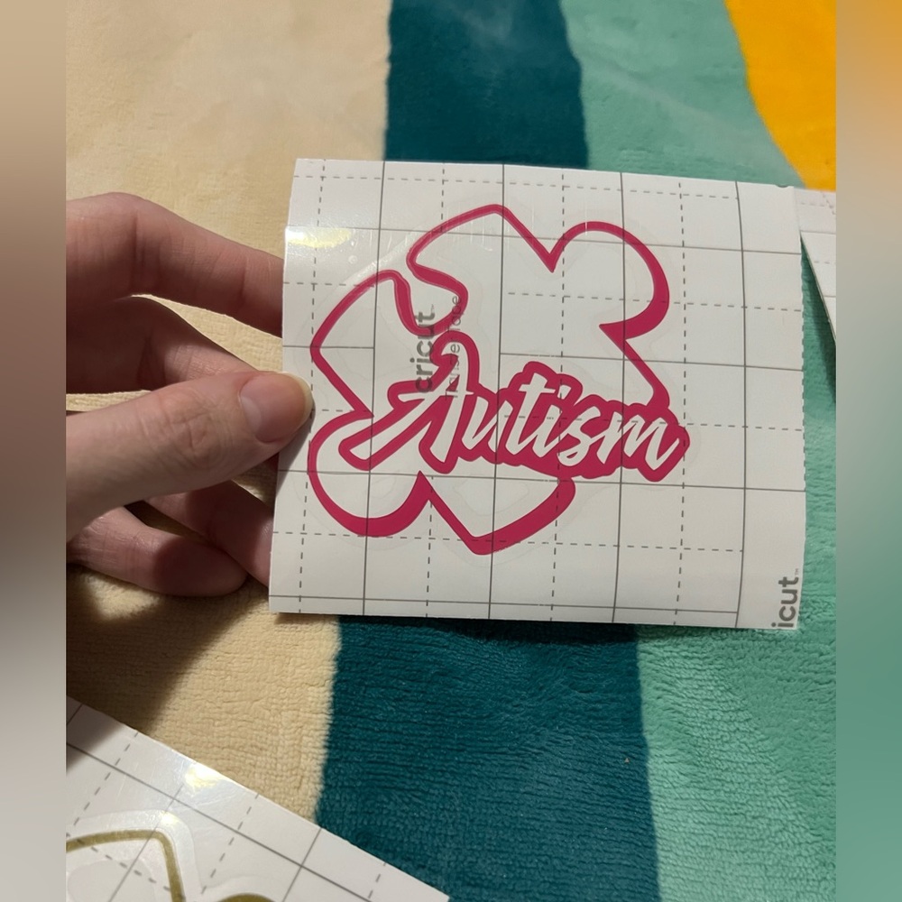Autism Vinyl Decal 🧩 free with purchase 🧩